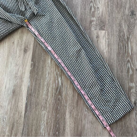 Free people gingham west side tie pants‎ women’s size 2 - Picture 3 of 7